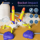 2024 Ny fotpump raketstartare leksaker för barn