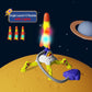 2024 Ny fotpump raketstartare leksaker för barn