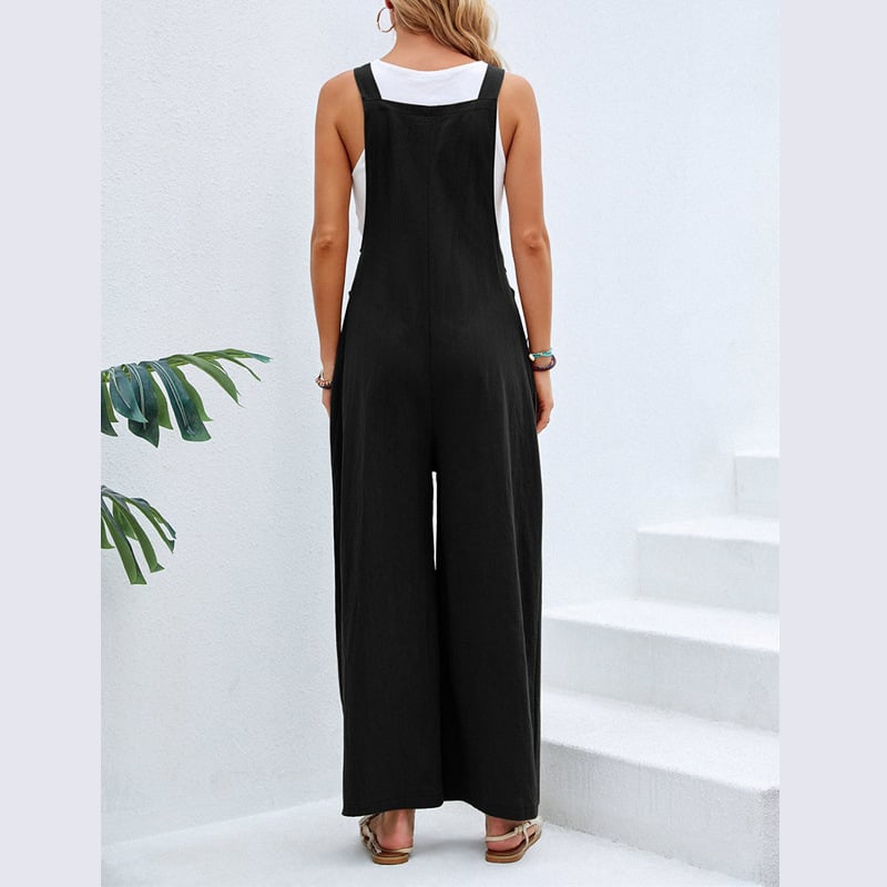 Kvinnors supersöta spaghetti rem ärmlös semester romper jumpsuit