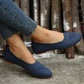 🔥Kampanj sista dagen 50% rabatt - Ortopediska skor för kvinnor - vävda, andningsaktiva och platta