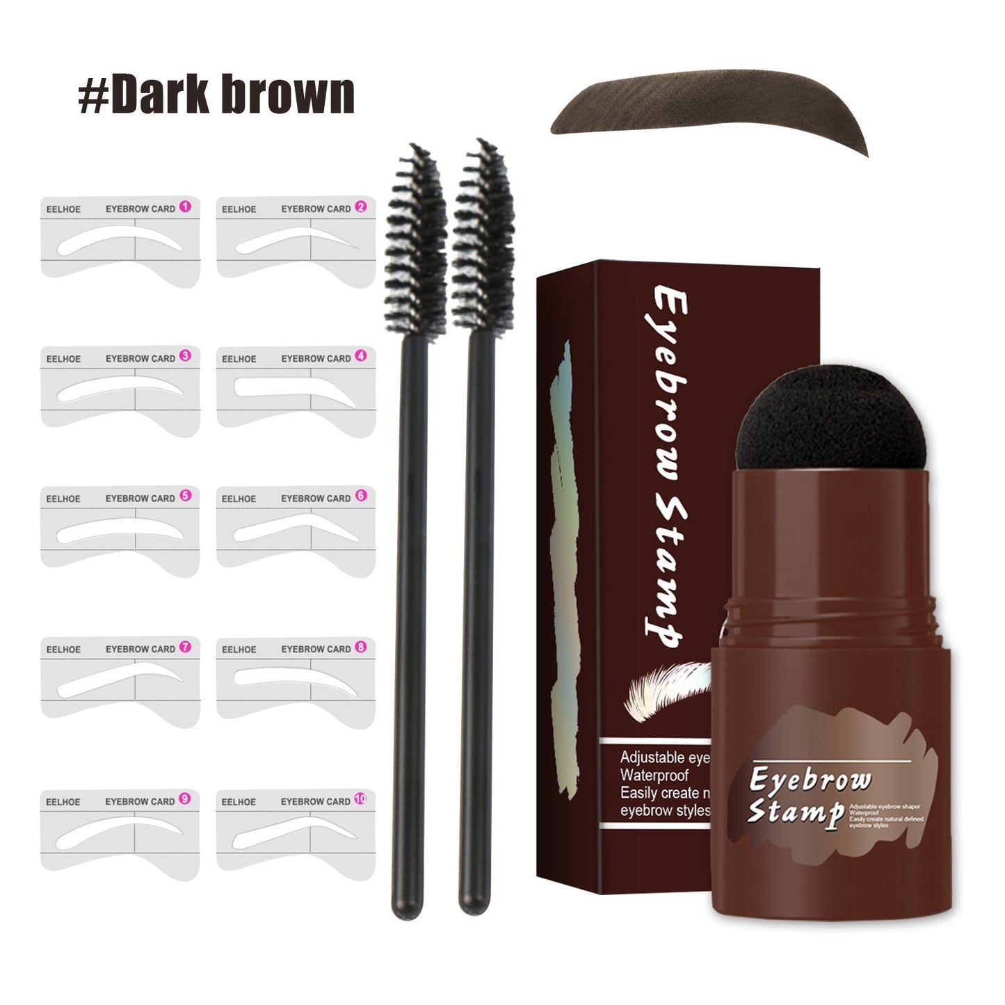 🔥10% rabatt för två stycken eller fler🔥 Perfect Brows Stencil & Stamp Kit