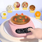 Barnköksspelet med krukor och kokkärl