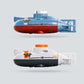 Fjärrstyrd ubåtsleksak för akvarium