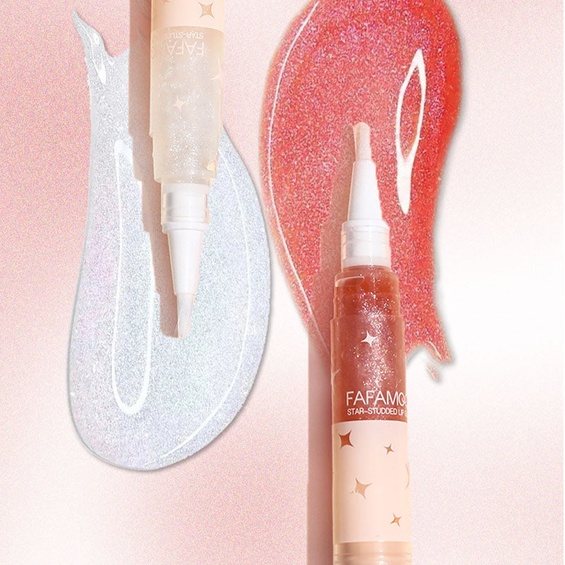 2PCS Star-Studded Lip Gloss