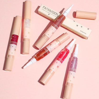 2PCS Star-Studded Lip Gloss