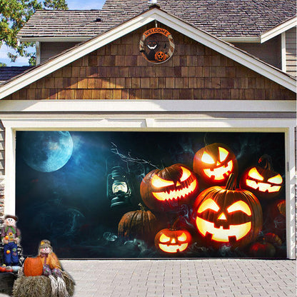 (🎃Tidig Halloween-rea 49% rabatt🎃) - Halloween 2024 Garagedörr Dekoration