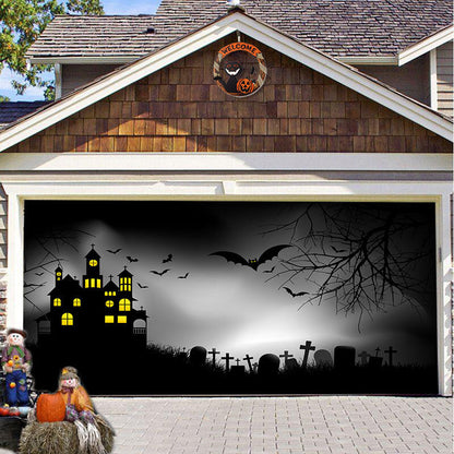 (🎃Tidig Halloween-rea 49% rabatt🎃) - Halloween 2024 Garagedörr Dekoration