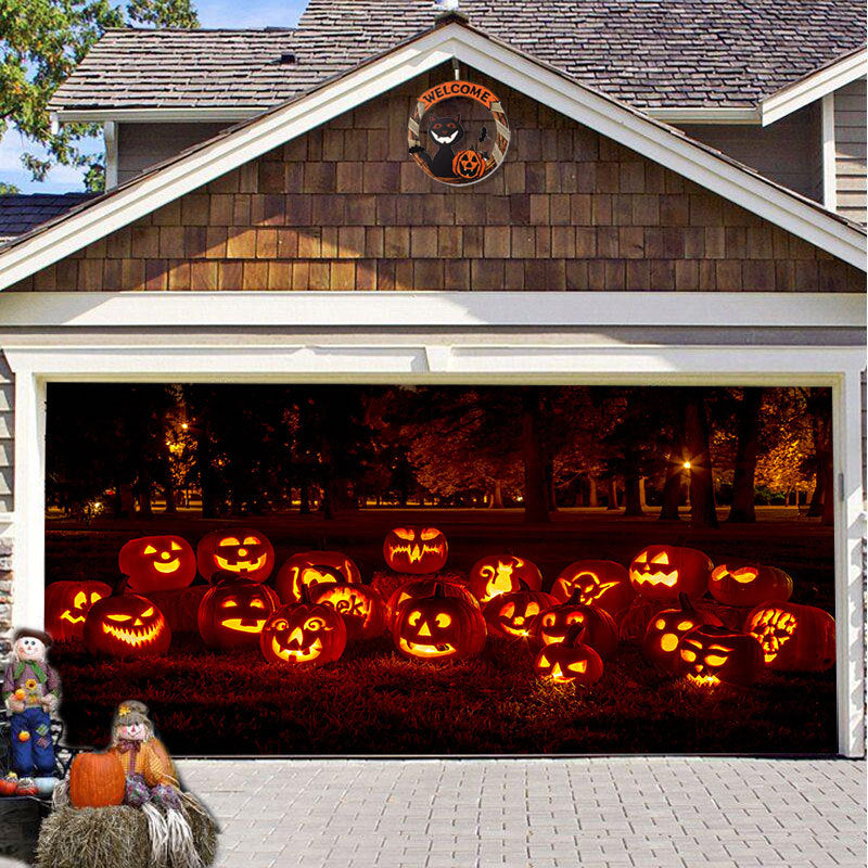 (🎃Tidig Halloween-rea 49% rabatt🎃) - Halloween 2024 Garagedörr Dekoration