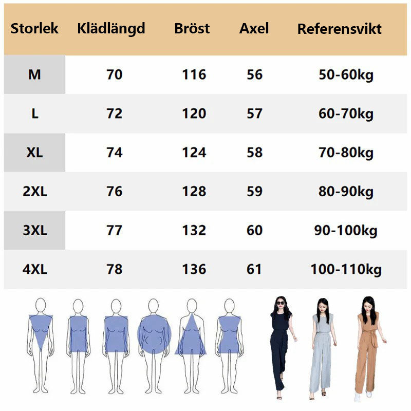 🎁Hot sale 49% OFF⏳Fashion ärmlös byxuppsättning med vida ben.