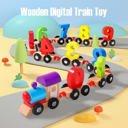 Digitaalinen puinen junalelu