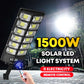 1500 W aurinkoenergialla toimiva LED-valojärjestelmä