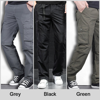 （50% rabatt i en begrenset periode）Hiking Cargo Pants - Bukser og Shorts 2-i 1