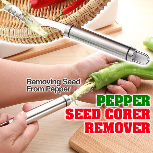 Pepper Seed Corer Remover (kjøp 3 og få 2 gratis nå)