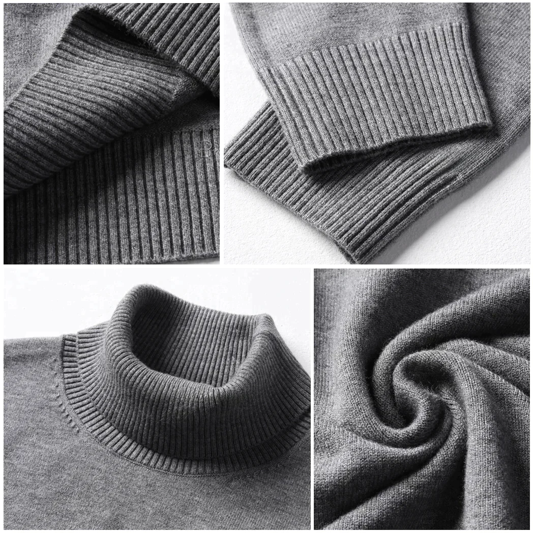 🔥45% rabatt🔥 En unik koselig turtleneck-genser (MERINO ACE WOOL SWEATER)