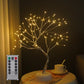 LED -fjärrkontroll trädljus nattljus