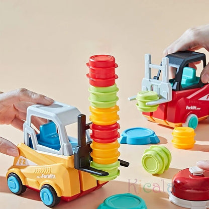 Ingenjör gaffeltruck Transport Spel-Det perfekta familjespelet