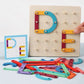 🔥Siste dag-kampanje-48 % RABATT🔥2024 Montessori Pegboard Puzzle-KJØP 2 SETT FÅ 15 % AVSLAG OG GRATIS FRAKT