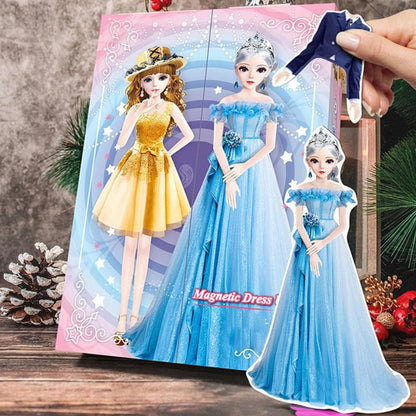 Magnetisk Princess Dress Up Paper Doll