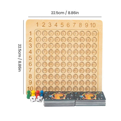 🔥2023 Hot Sale 48% RABATT🔥Trä multiplikationsbrädspel