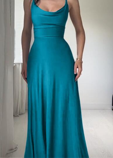 Lulah Drape Maxi Dress med inbyggd behå