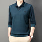 Kjøp 2 Få gratis frakt - falsk 2-delt strikket skjorte for menn