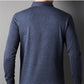 Kjøp 2 Få gratis frakt - falsk 2-delt strikket skjorte for menn