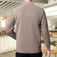 [Herregave] Plysj varm falsk 2-delt strikket genser for menn
