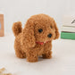 Plysch valpleksak elektronisk interaktiv hund hund