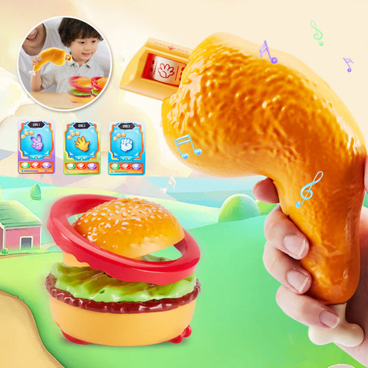 Simulering Hamburger Kyckling Ben Set Infraröd fjärrkontroll leksaker